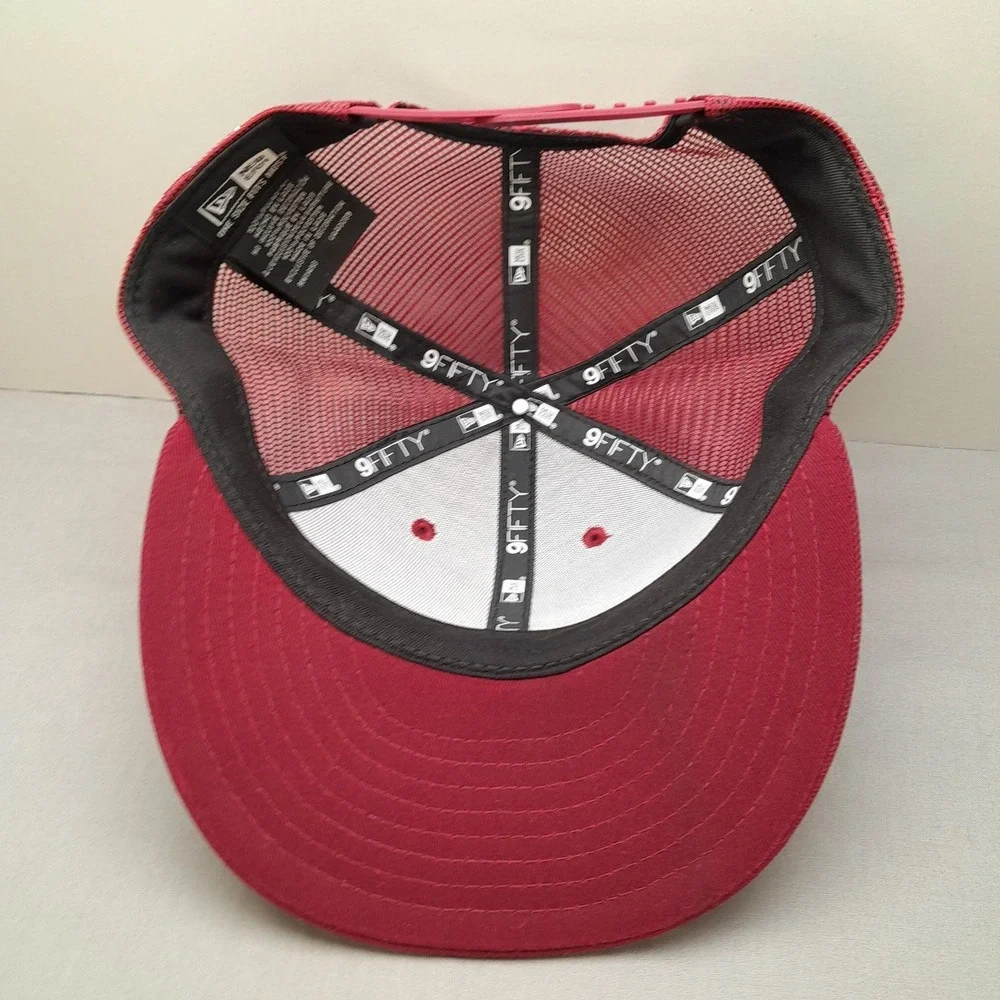 New Era Iowa State Cyclones NCAA 9FIFTY Snapback Hat Cap Cardinal Gold